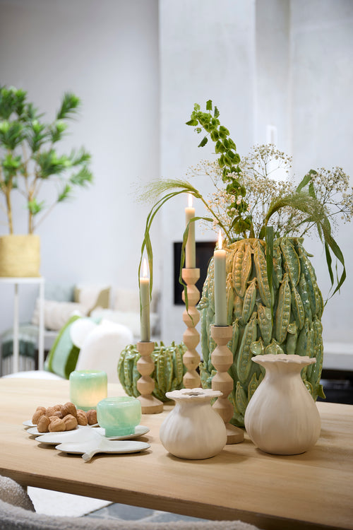 Light & Living vaas FABA - 31.5x30.5x45cm - groen - vtwonen shop