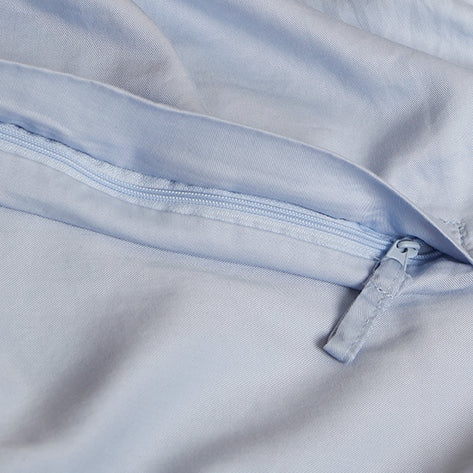 Coco & Cici - Kids - TENCEL Twill Dekbedovertrek Licht Blauw - 100x135 (zonder kussensloop)