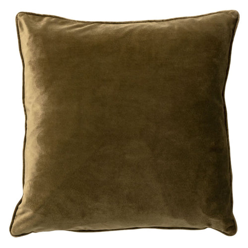 Dutch Decor - KUSSENSET - 4-delig Mixed Textures - 45x45 cm - inclusief binnenkussens - groen, beige