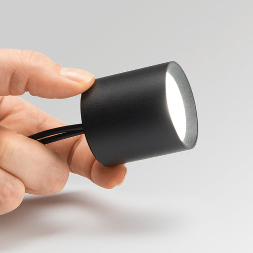 Ideal Lux NITRO LED Dimbare Opbouw Downlight Zwart 2700K