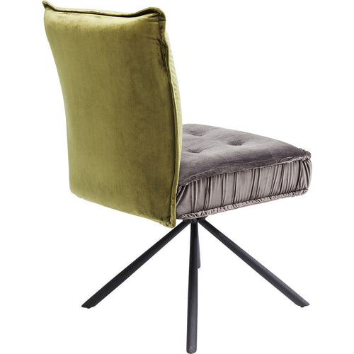 Kare Design Stoel Chelsea groen en grijs - vtwonen shop