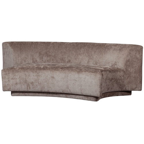 BePureHome 2-zits bankje Popular - Polyester - Taupe - 72x215x97 - vtwonen shop