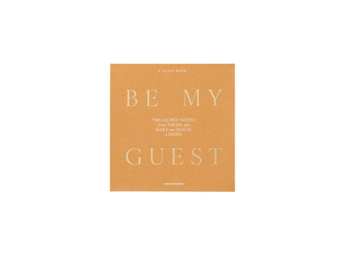 Printworks Gastenboek - Geel/Beige