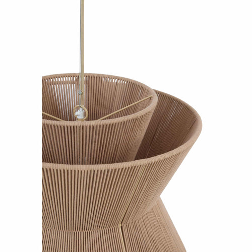 Light & Living hanglamp Loti - bruin - Ø50cm