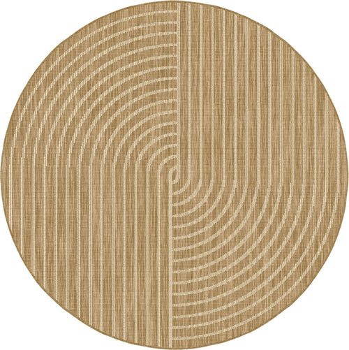 Rond buitenkleed Bold jute - Interieur05 - 240 x 240 cm