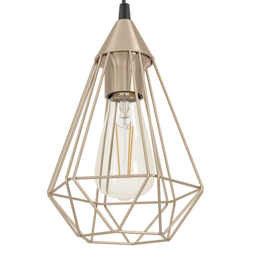 EGLO hanglamp Tarbes - e27 - ø 17,5 cm - koper - vtwonen shop
