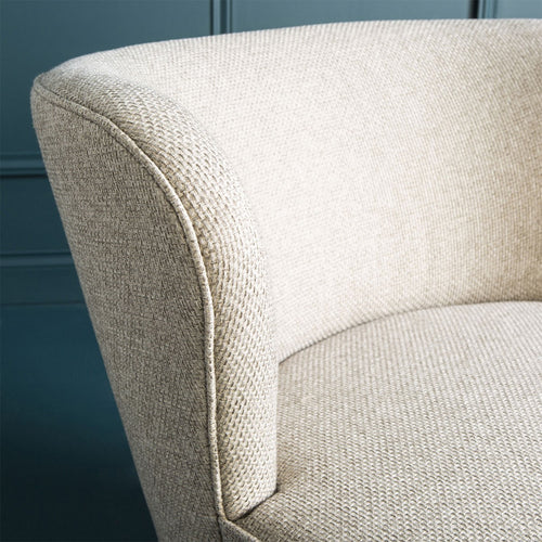 Signature - BARNABÉ Fauteuil - Beige linnen - 74x76x72 cm