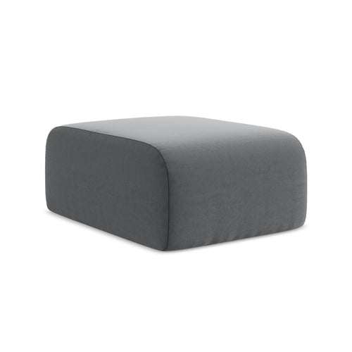 LaMiaSofa Poef Cervo - velours - staal - 72x94x42