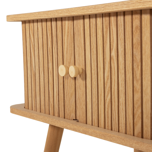 WOOOD nachtkastje recht Karri - MDF/Grenen - Naturel - 58x45x40
