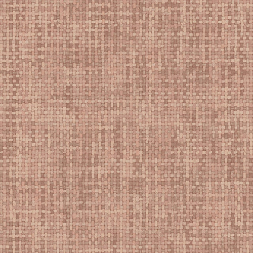 Origin Wallcoverings behang geweven linnenstructuur terracotta roze - 50 x 900 cm - 348054 - vtwonen shop
