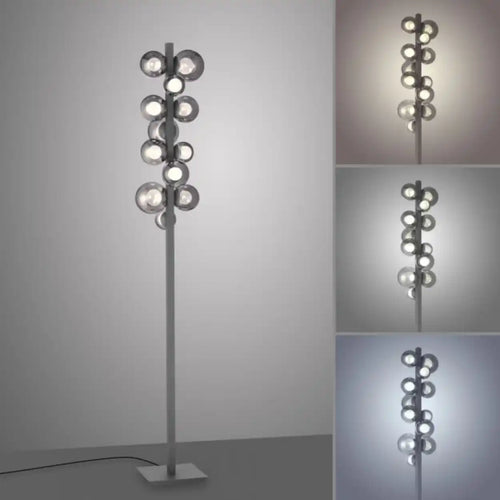 Neuhaus PURE vloerlamp Popup - 12 lichts - 22  x 160   cm - antraciet