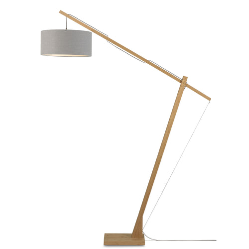 GOOD&MOJO vloerlamp Montblanc - bruin - Ø47cm - vtwonen shop