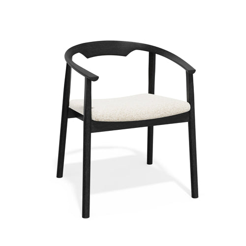 Premium Interiors - Set van 2 stoelen LARA - bouclette crème 61cm