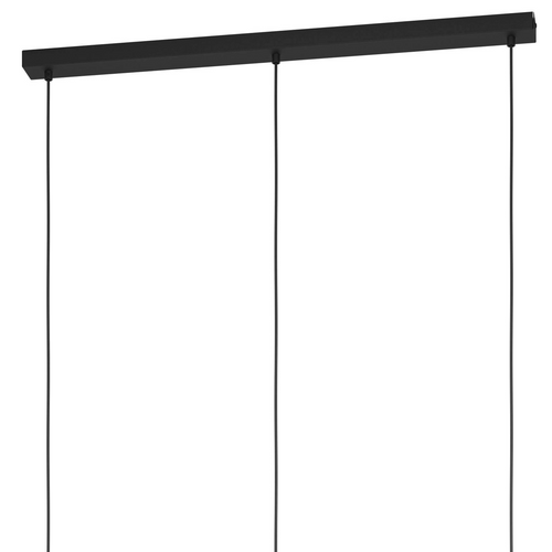 EGLO hanglamp Dellow - e27 - 3 lichts - 88 cm - zwart/geelkoper - vtwonen shop