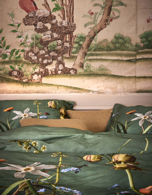 Essenza Ficaria dekbedovertrek - Lits-Jumeaux - 240x200/220 cm - Greenish