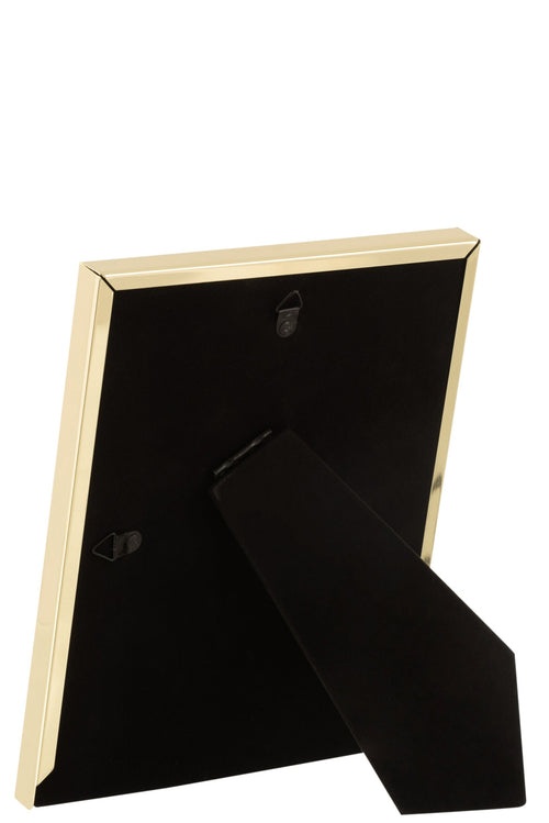 J-Line fotolijst Brede - metaal - goud - medium - 2 stuks