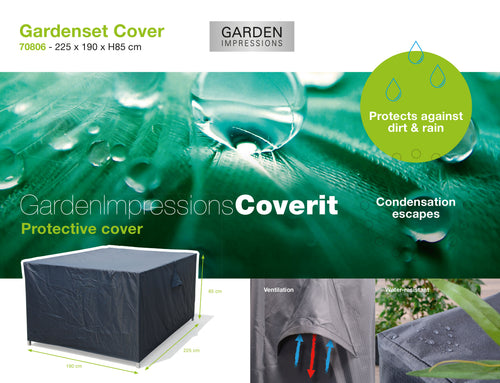 Coverit tuinset hoes - 225x190xH85 cm