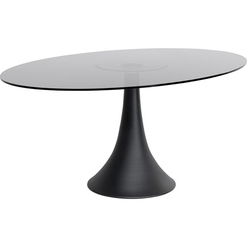 Kare Design Eettafel Grande Possibilita 180x120cm zwart rookglas - vtwonen shop