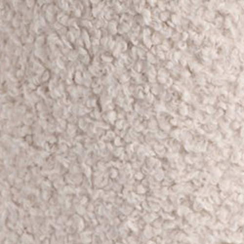 Lisomme Sem teddy poef gebroken wit - met opbergruimte - Ø 36 cm - vtwonen shop