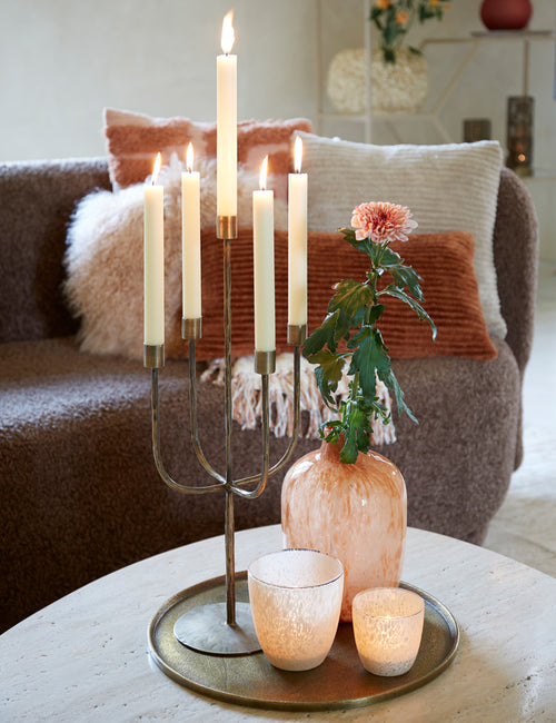 Light & Living schaal MAES - Ø40x1.5cm - brons