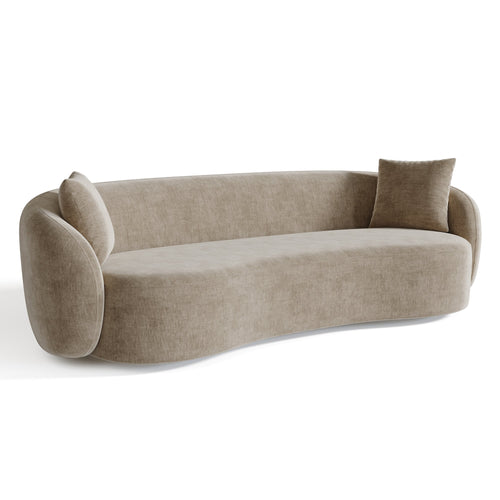 Sia Home - Sofa CELINE - zacht aanvoelende geweven stof mol 210cm