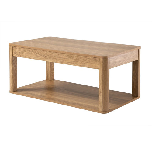 Calicosy - Salontafel CELIA - licht hout 90x50x40 cm