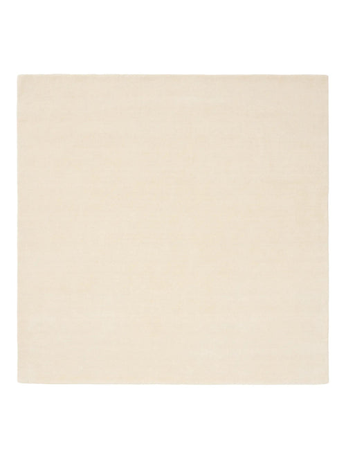 benuta wollen vloerkleed Vera - crème - 200x200 cm