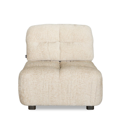 DÉJA Living Fauteuil Vita - Beige Stof - 91x113x85cm