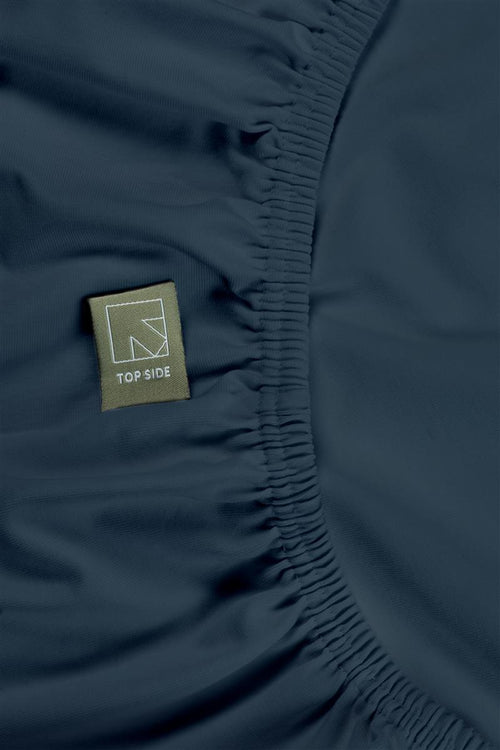 Beddinghouse Dutch Design hoeslaken Organic Lycra HL - 90x220 cm - blauw