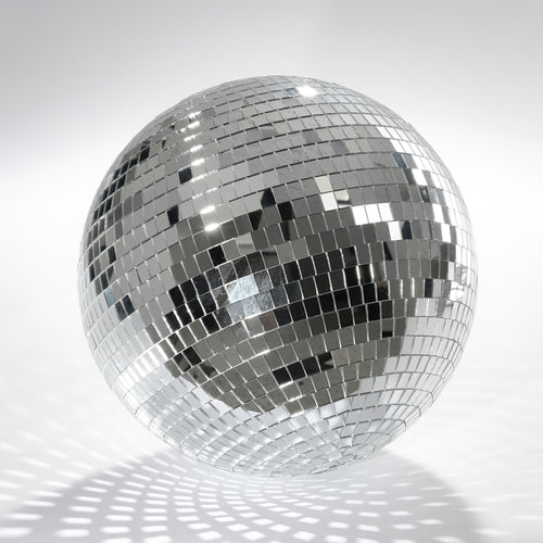 Mica Decorations Kerst Discobal - Ø25 cm - Zilver - vtwonen shop