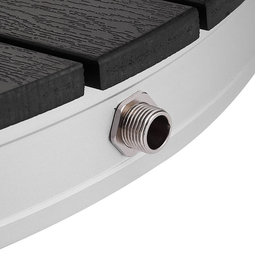 Home Deluxe WPC douchevloer CALIA antraciet - ⌀ 70,5 cm - vtwonen shop