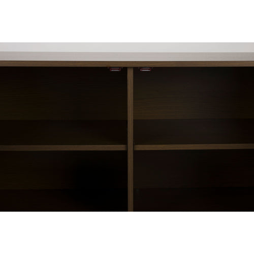 Housecraft Living Cabinet Flux Low Smoked Oak - Bruin