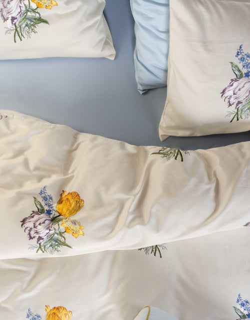 Essenza Cornelie dekbedovertrek - Tweepersoons – 200x200/220 cm - Vanille