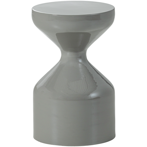 WOOOD bijzettafel Floyd - Metaal - Lichtgrijs - 47x30x30 - vtwonen shop