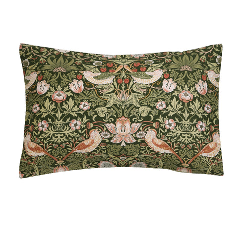 William Morris at Home Dekbedovertrek lits-jumeaux Strawberry Thief Nettle 230 x 220cm