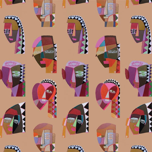 Catchii Behang Los Benditos Entrance Hall Pink - vtwonen shop