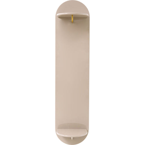 Kare Design Wand Kapstok Groove taupe