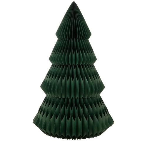 Mica Decorations Decoratie Kerstboom - H212 x Ø120 cm - Papier - FSC Mix - Groen - vtwonen shop