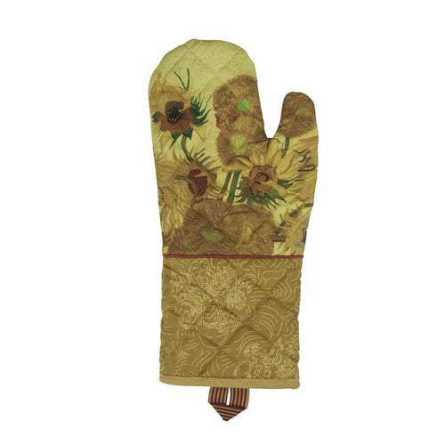 Beddinghouse x Van Gogh Museum kitchen accessoires other Sunflower Oven Mitt Set - one size cm - geel - vtwonen shop