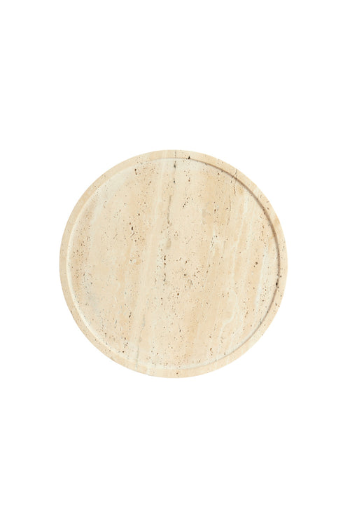 Light & Living bijzettafel CIVITA - Ø37x49 cm - bruin - vtwonen shop