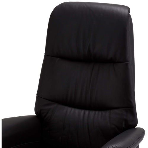 Furnhouse relaxfauteuil Delta - Zwart - Draaibaar - 79x90x114