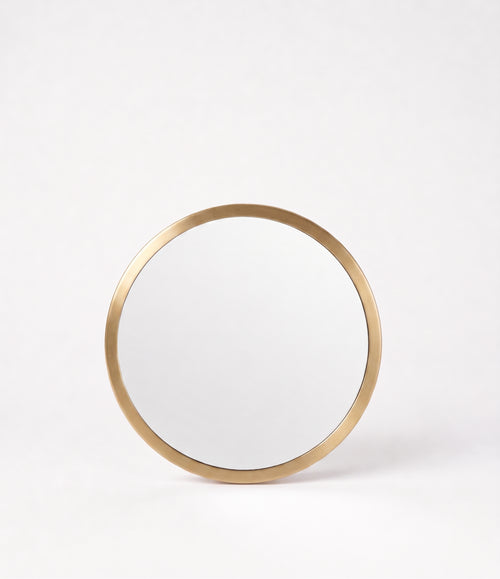 vtwonen Kleine Ronde Spiegel Goud - Wandspiegel - Woonaccessoires - Wanddecoratie - Spiegel Rond - 30cm