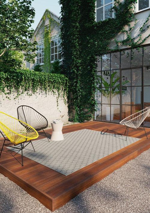 AFK Living vloerkleed Ella - voor binnen en buiten - kastanje - 120 x 170 cm - vtwonen shop