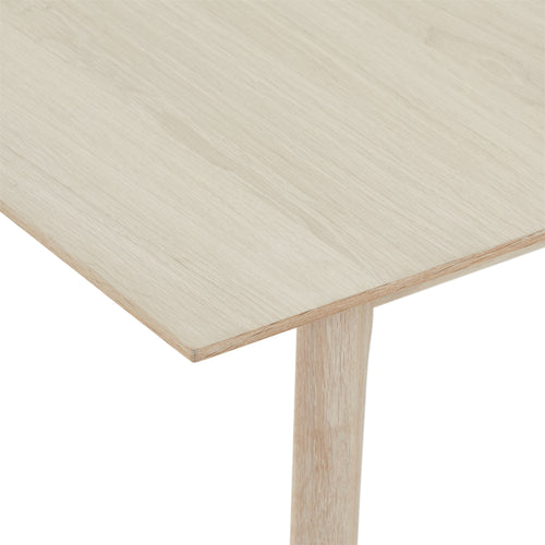 Furnhouse uitschuifbare eettafel Porto - Witte olie - 220/320x105 cm