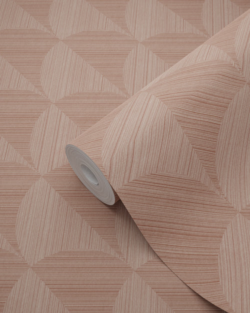Origin Wallcoverings behang 3D-motief terracotta roze - 50 x 900 cm - 347989 - vtwonen shop