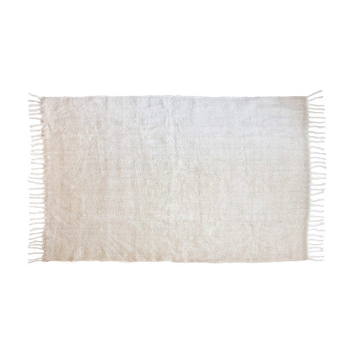 Return to Sender Plaid zacht 130 x 170 cm zandkleurig