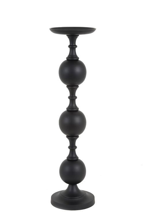 Light & Living kandelaar LESANE - Ø17x67cm - zwart