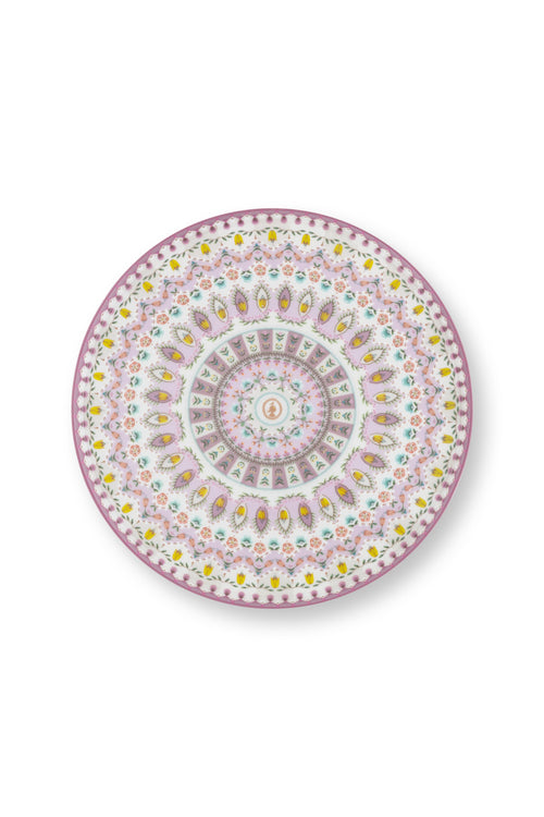 Pip Studio - Mini Taartplateau Lily & Lotus Moon Delight - Multicolor - 21 cm