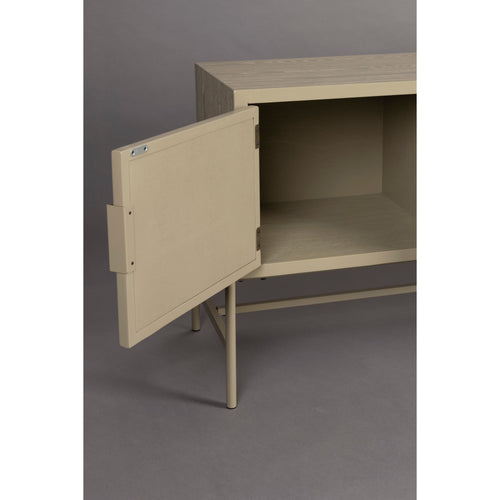 Dutchbone Yasu Dressoir Hout/ Metaal Beige - vtwonen shop