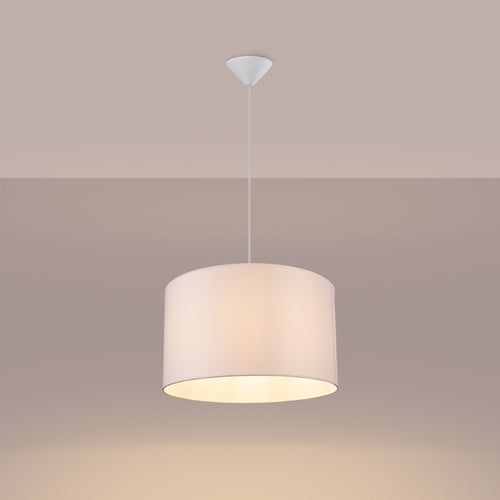 Sollux Lighting Hanglamp NOVA 40 wit - 40x40x88cm